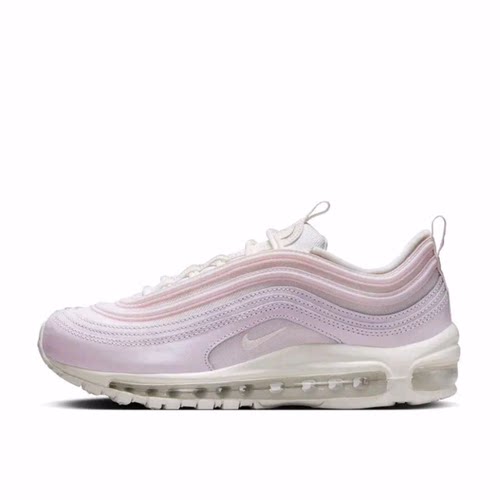 Nike Air Max 97 复古 易穿 耐磨 低帮 生活休闲鞋 女款 粉白