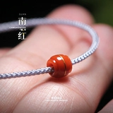 Красный браслет из грецкого ореха, аксессуары, 108 бусин, DIY