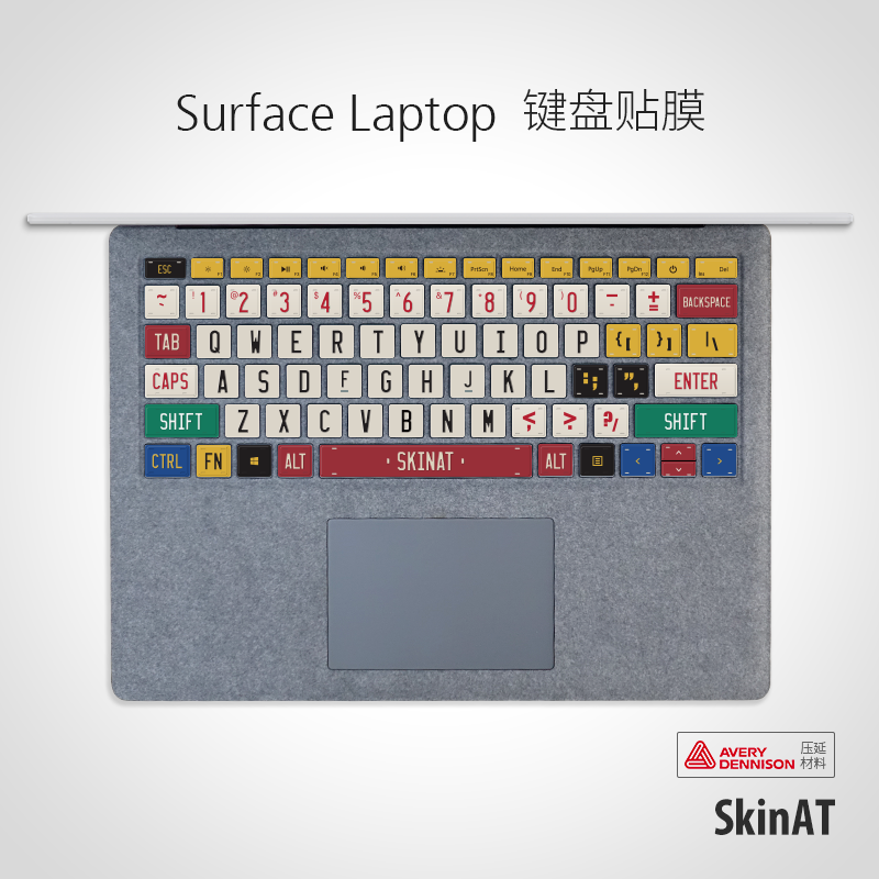 SkinAT 微软Surface Laptop键盘贴膜 平板电脑键盘创意保护贴纸|ruв категории Цифровые аксессуары, Ноутбук аксессуары, клавиатура ноутбука защитная пленка - от Buy2taobao.com для оказания профессиональной услуги покупки агента Taobao