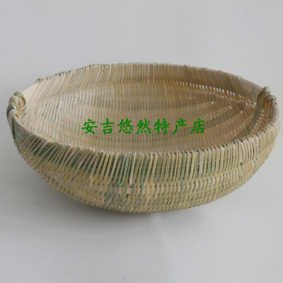 竹篮菜篮水果篮馒头筐纯手工收纳