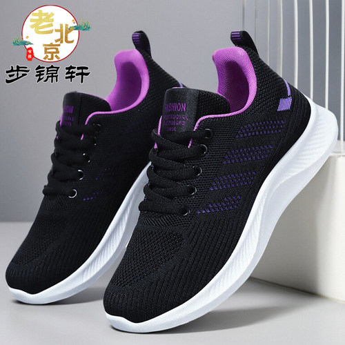 老北京布鞋女新款妈妈女士运动鞋