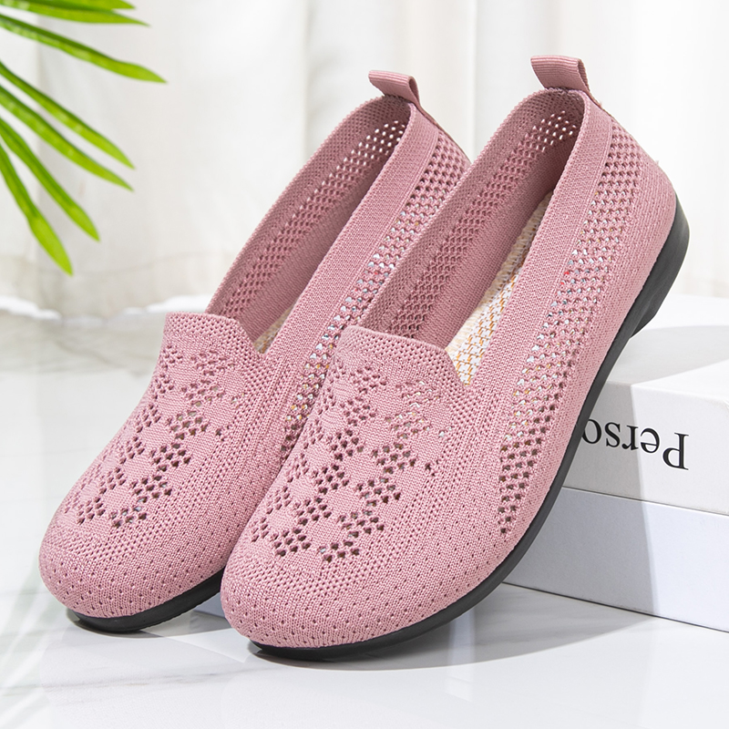 2025夏季新款洞洞鞋老北京布鞋女