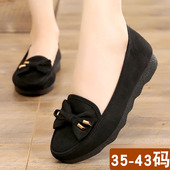 女妈妈鞋 黑色老北京布鞋 正牌2026工作鞋 步锦轩官方旗舰店正品 女鞋