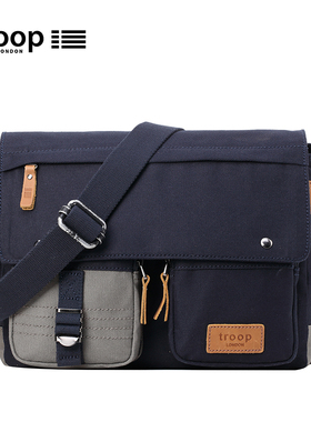 男包帆布包男单肩包斜挎包休闲男士斜挎包复古邮差包公文包背包潮