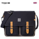 Troop男包帆布单肩包男时尚 潮包 差包新款 复古大容量单肩斜挎 包邮