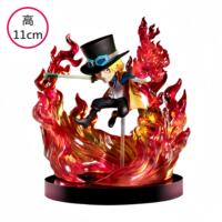 Genuine Bandai Eyewear factory One Piece Luffy, Empress Soronna, Mihawk Eye, Sanji, Robin, and Jingpin figurines thumbnail 5