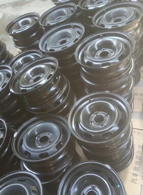 东风标致206/207/301/307爱丽舍14寸15寸拆车铁轮毂钢圈包邮