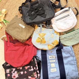 日本pinkhouse 中古包包英格堡金子功 Vintage 古着帆布包单肩包