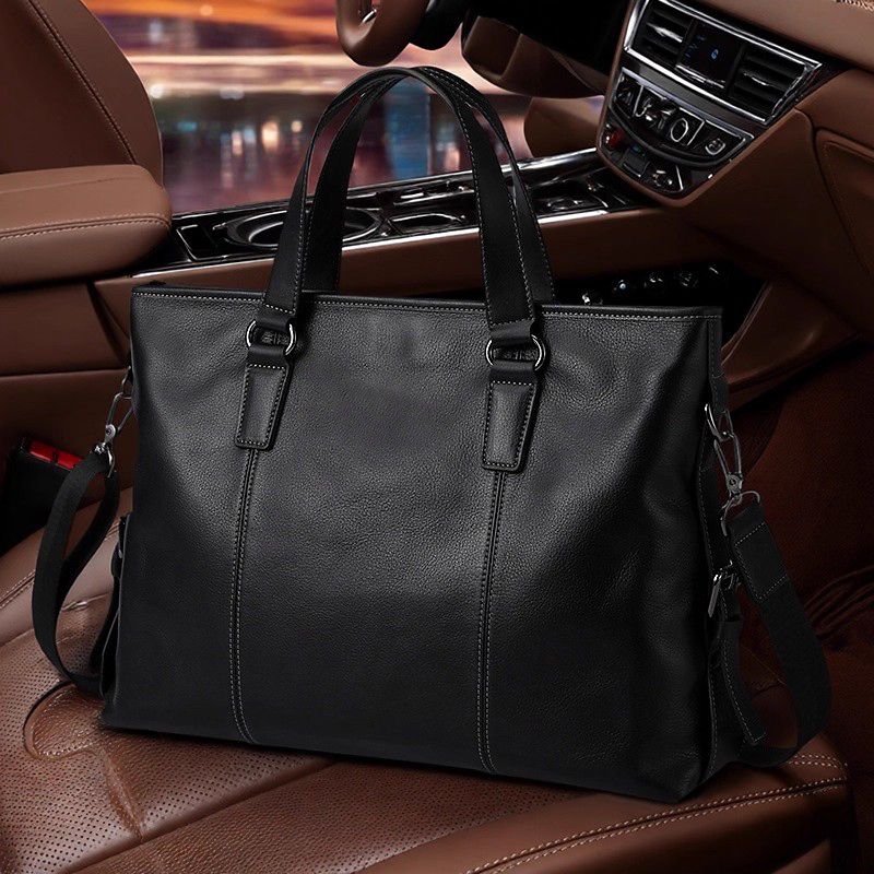 头层牛皮商务公文包大手提包