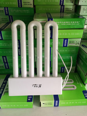 欧仕照明/明装一体化26W/32W/36W/45W自带整流器节能灯管 3U排管