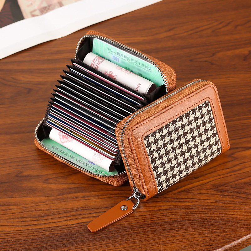 装卡的卡包女小巧精致高档网红风琴大容量驾驶证多卡位卡套高级感