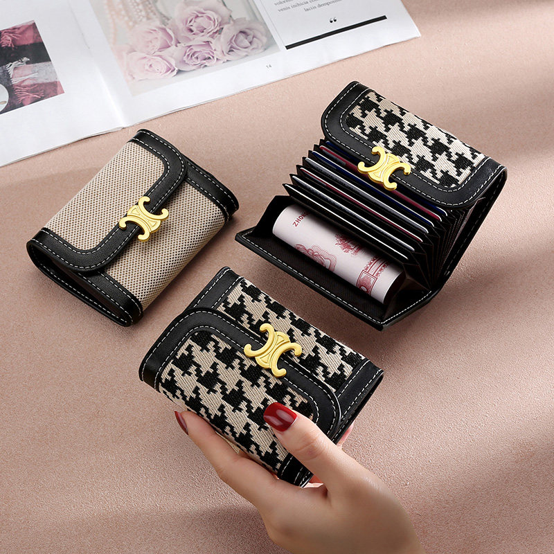 卡包女士小巧超薄多卡位精致高档新款网红大容量ins风放卡的包包