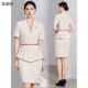 女夏季 套装 新款 酒店经理工装 西服套裙 短袖 珠宝店工作服职业装 西装