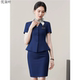 气质通勤短袖 职业西装 高级感面试正装 2026薄款 西服工服 套裙女夏季