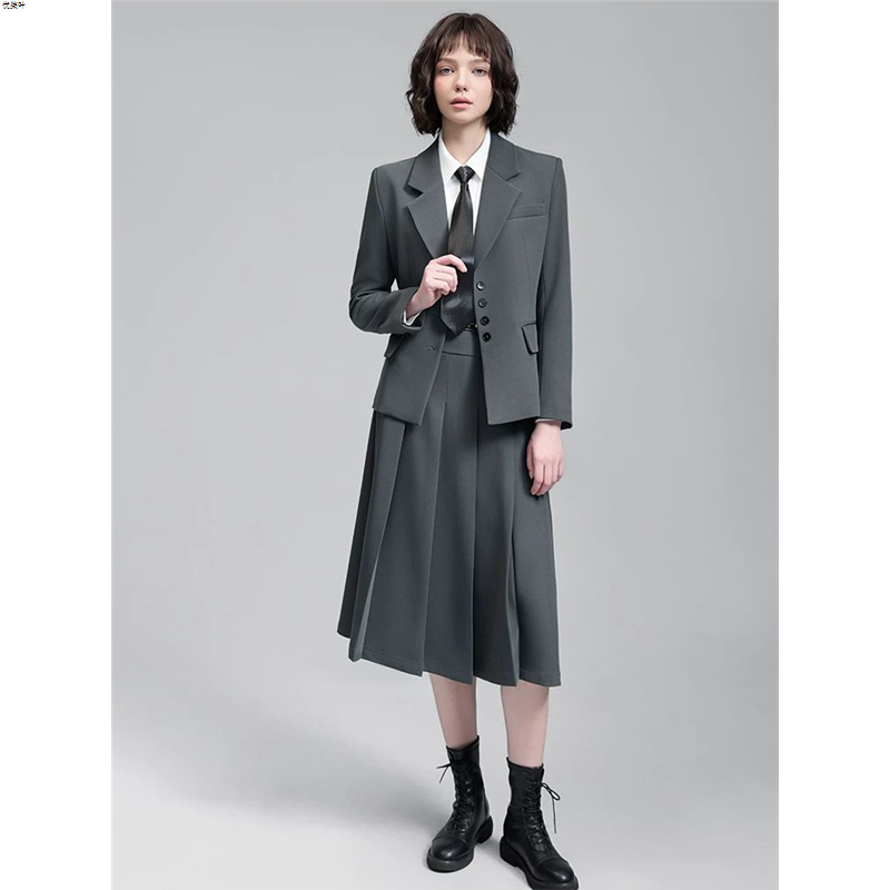 西装套装女秋季2025新款大学生公考面试职业装正装工作服西服外套