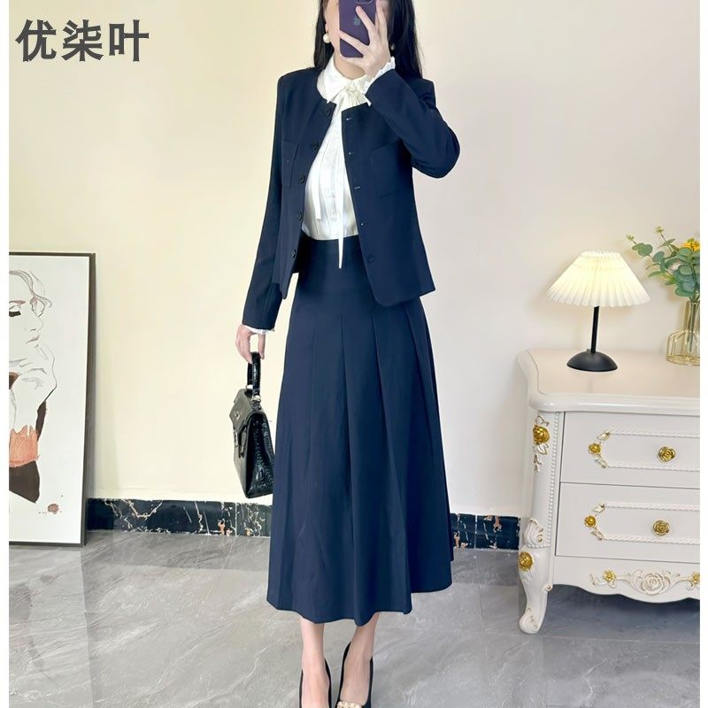面试套装女大学生西装正装穿搭2025新款高级感小个子职业西服外套