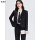 职业正装 学院风修身 女长袖 套装 面试通勤黑色外套高级感小西服 西装