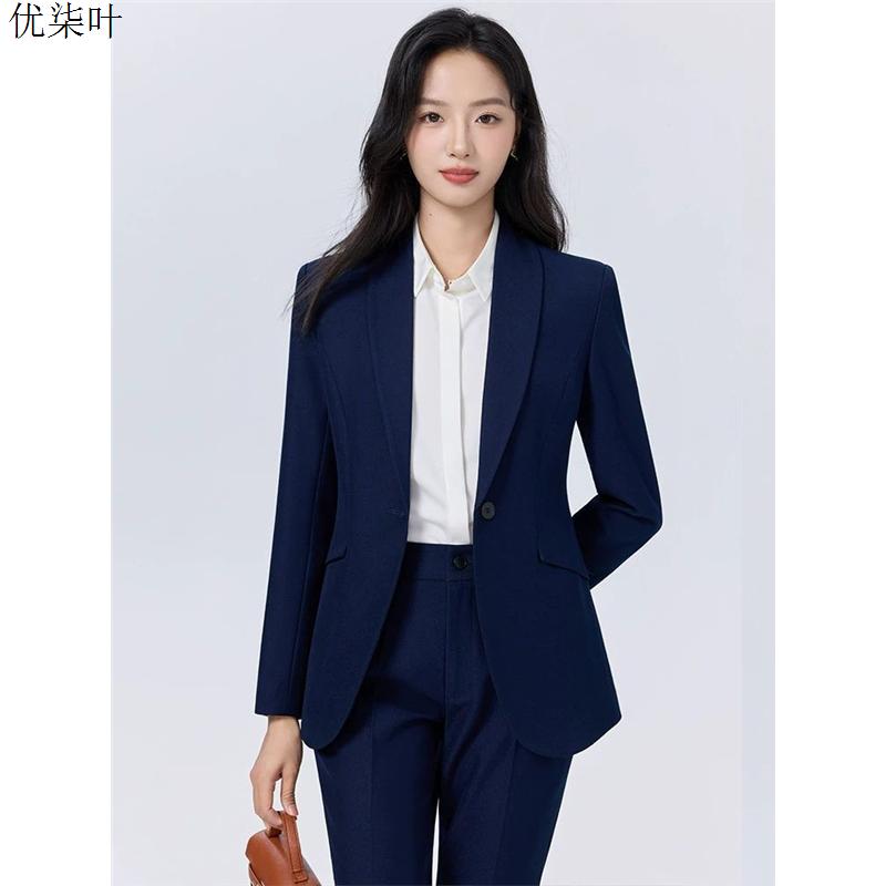 西装套装女2025秋冬季新款小个子职业通勤正装工作服女士西服外套