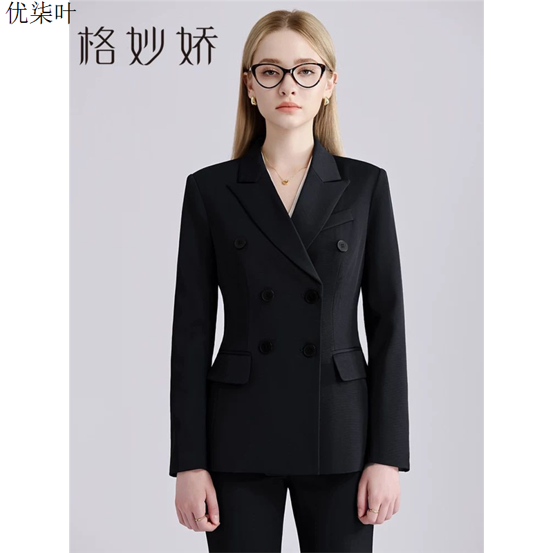 西装外套女2025春秋新款高级感气质大学生面试正装职业装西服套装