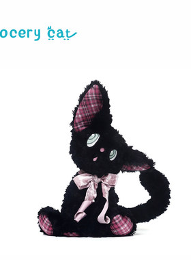 倾听小猫毛绒玩具可爱玩偶