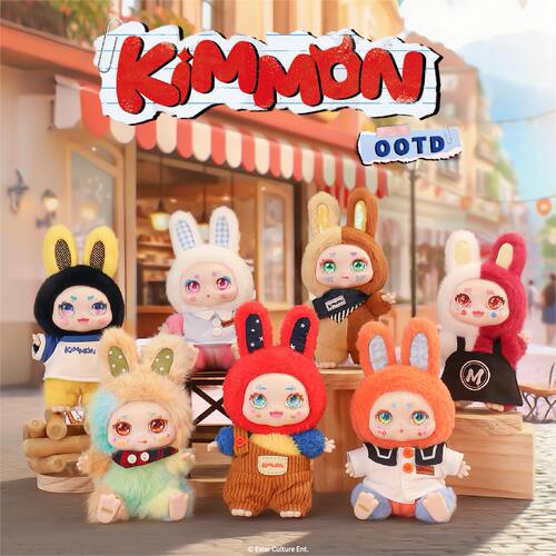 百星瑞KIMMON每日穿搭毛绒公仔
