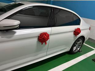 开业剪彩大红花汽车新车交车大红花球表彰庆典奠基揭牌红绣球花