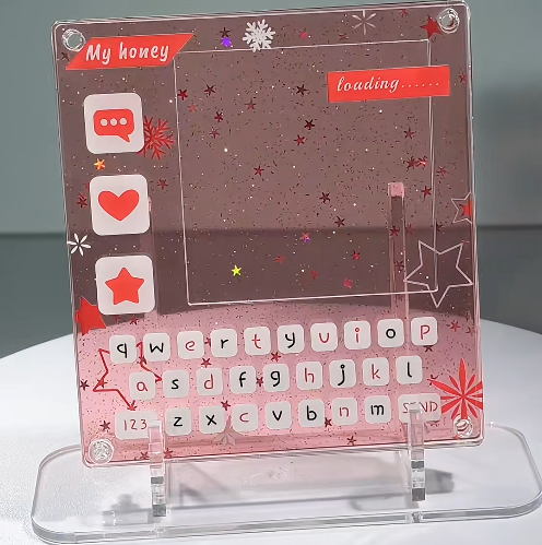 小红书同款甜蜜讯号谷美卡框吧唧砖亚克力小卡徽章谷子收纳摆件,模玩/动漫/周边/娃圈三坑/桌游,谷美,淘宝优惠券,粉丝福利购,淘宝优惠卷