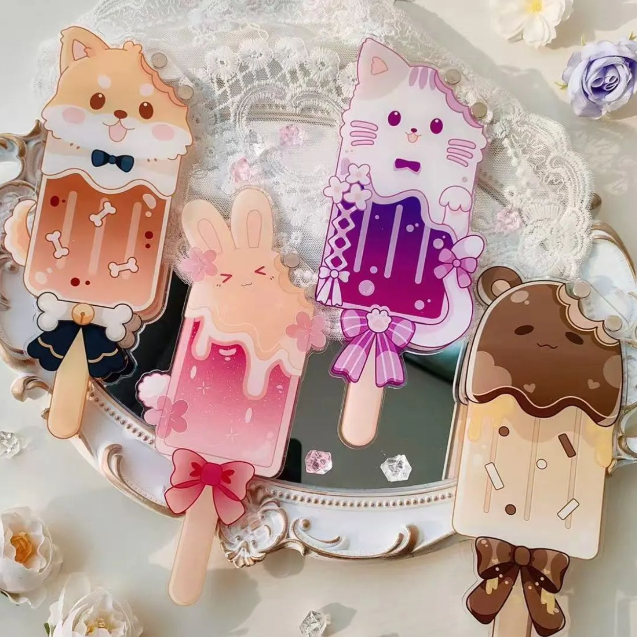 咬一口雪糕亚克力谷美吧唧打卡棒举拍棒吧唧推徽章展示雪糕咬一口,模玩/动漫/周边/娃圈三坑/桌游,谷美,淘宝优惠券,粉丝福利购,淘宝优惠卷