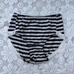 松紧腰薄款 有弹力女士内裤 日式 混纺棉修身 居家打底1051 三角裤 四季