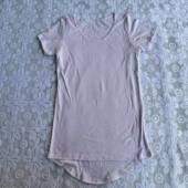 简约日单圆领套头夏季 T恤女5092 有弹力家居打底短袖 薄款 纯棉修身