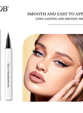 Waterproof, smudge-proof ultra-fine, and smooth eyeliner pen