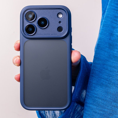 Matte Frosted Back Case with Full Camera Protection for iPhone 11-17 Pro Max, Precision Apertures