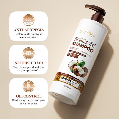 Coconut Oil Control Repair damage Shampoo Hair Smooth 500ml
