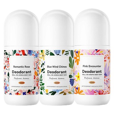 Girls Deodorant 50ml Body Odor Sweat Roll On Deodorant Spray