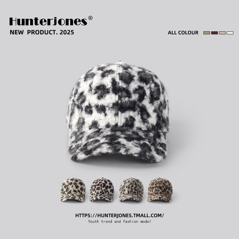 韩版复古豹纹毛绒鸭舌帽女秋冬季百搭时髦加厚保暖显脸小鸭舌帽潮,服饰配件/皮带/帽子/围巾,帽子,淘宝优惠券,粉丝福利购,淘宝优惠卷