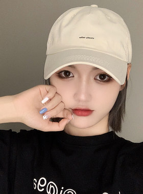 日系简约女街头显脸小棒球帽帽子