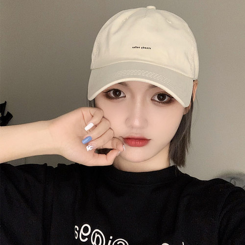 日系简约女街头显脸小棒球帽帽子