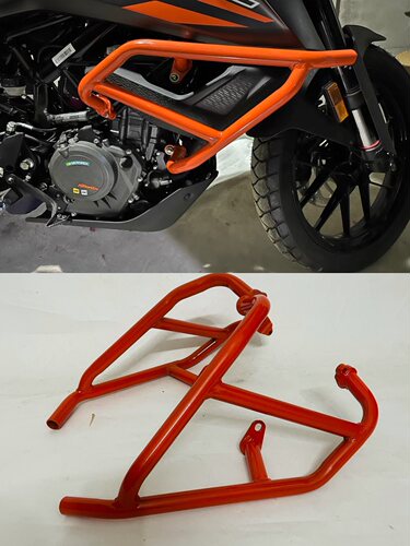 适用于适用KTM 390 adv 改装加宽大护杠发动机防摔杠 车身护杠