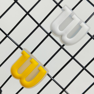 网球拍避震器字母W避震粒网球周边产品硅胶防震器减震器