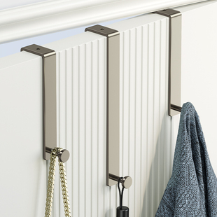 衣柜门上挂钩挂衣架2cm厚门 无痕创意单钩卧室入户门上衣服收纳架