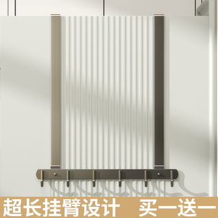 超长款门后挂衣架4.5cm厚门 卧室门背式挂衣钩卫生间衣服挂钩神器