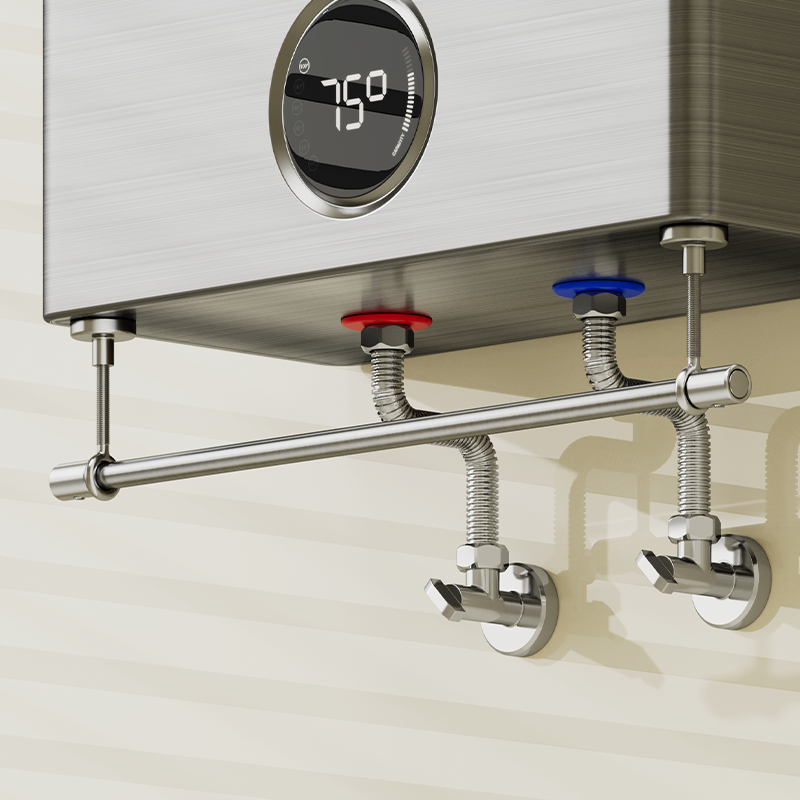 304不锈钢磁吸式天然器遮挡罩 免打孔厨房热水器抹布纸巾收纳挂杆,收纳整理,纸巾架,淘宝优惠券,粉丝福利购,淘宝优惠卷