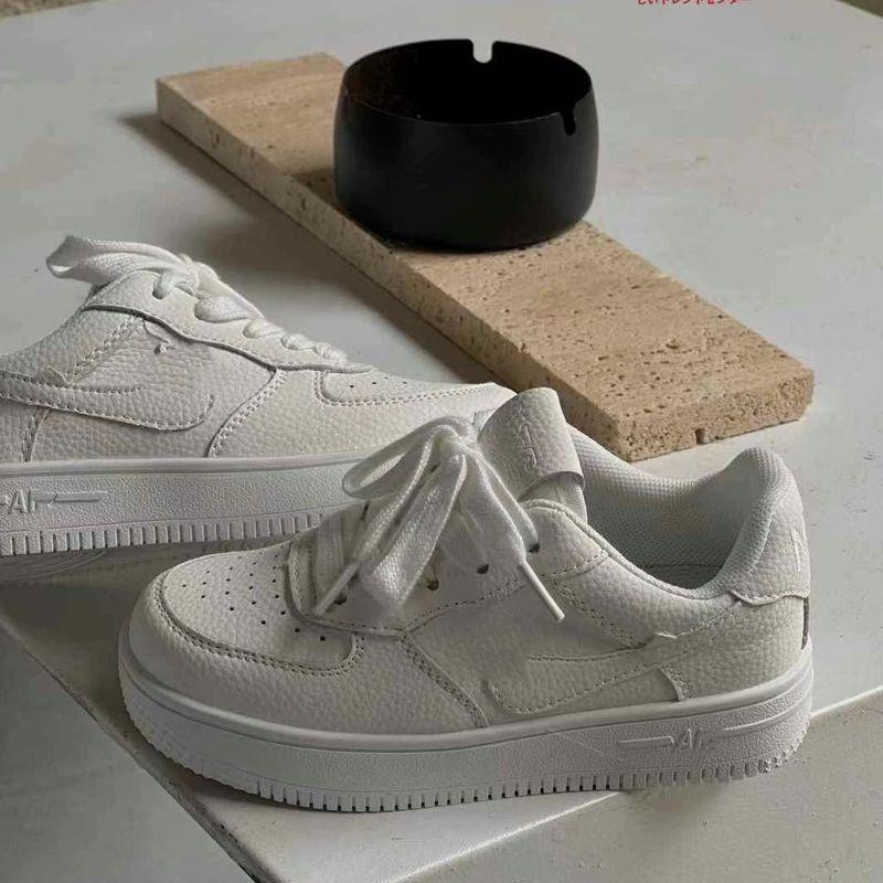 2025秋款新品NTC儿童潮鞋皮面休闲学生男女童低帮运动板鞋小白鞋