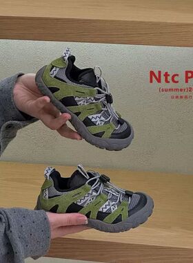2026春夏新款NTC儿童潮鞋单网透气魔术贴地帮男女童凉鞋溯溪鞋