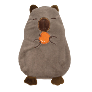 动动手热水袋可爱毛绒加厚防爆暖手暖脚暖水袋注水灌水