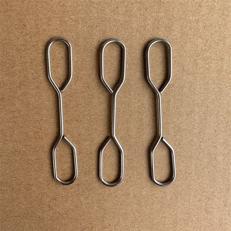 配件防风扣子不锈钢防风衣u架防风扣防风衣架上扣子备用扣防风钩