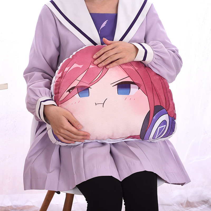 尚萌五等分脸的花嫁中野玖团子动漫周边型双面三抱异枕沙发靠垫