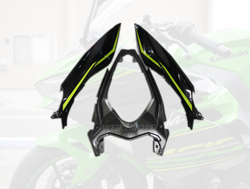 川崎小忍者ninja400 z400后尾板1819 20 21 22年后尾翼 左右侧板3