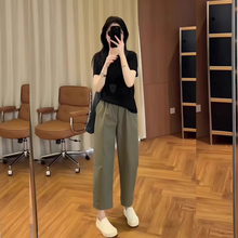 RIERA小个子减龄一整套穿搭2025新款夏季今年流行微胖显瘦上衣裤