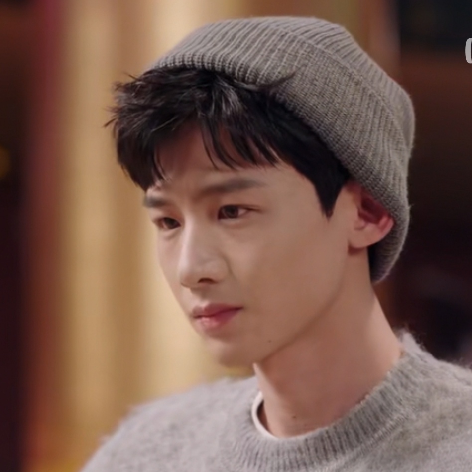 针织帽卷边男女灰色保暖毛线帽